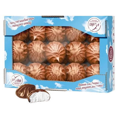 MARSHMALLOW  VANILLA GLAZED CHOCO 1/900GR NEVA N38