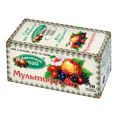 TEA MULTIFRUIT 36/(20X2GR) CARPATHIAN TEA UKRAINE