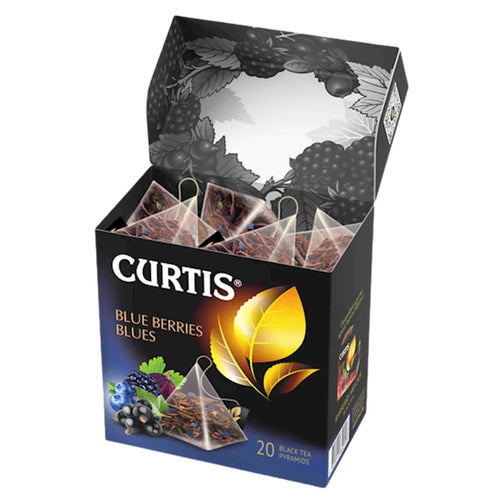 TEA CURTIS BLACK BLUE BERRIES BLUES PYRAMIDS 12/(20X1.8GR) CURTIS N29016