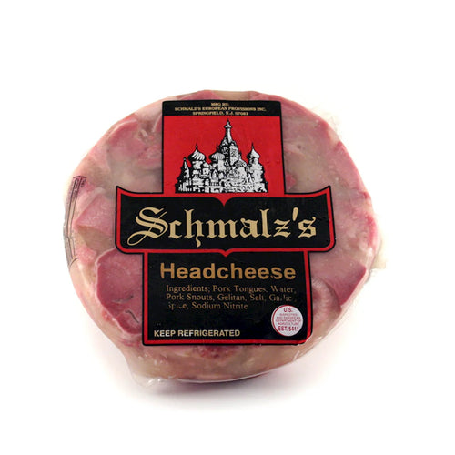 HEADCHEESE CHUNK 1/1LB SCHMALZ'S N128/N90155