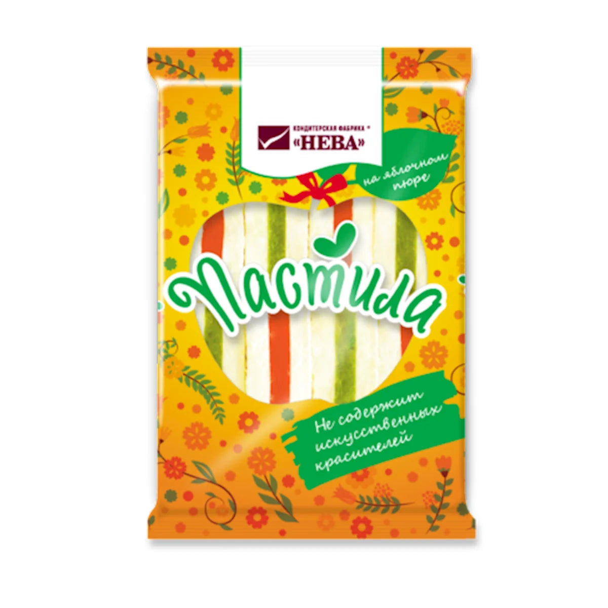 PASTILA VANILLA TWO LAYERS W/MARMELADE 8/240GR NEVA N76