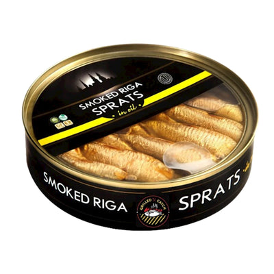 SPRATS RIGA IN OIL E/O 10/160GR BRIVAIS VILNIS (4) N0890