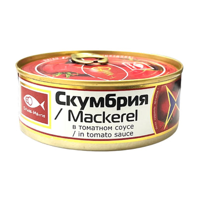 MACKEREL IN TOMATO SAUCE E/O STELLA MARIS 24/240GR GAMMA-A KOSHER