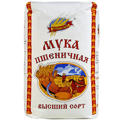 FLOUR WHEAT 10/1KG RUSSKOE POLE