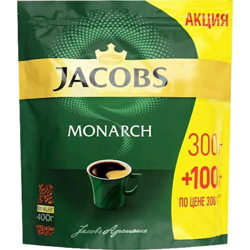 COFFEE INSTANT JACOBS MONARCH BAG 6/400GR
