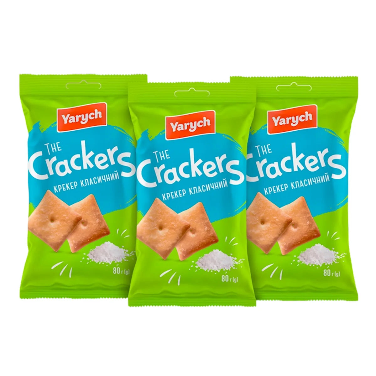 CRACKERS CLASSIC 50/80GR YARYCH UKRAINE