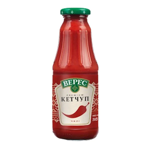 KETCHUP CHILI PREMIUM 16/365GR VERES UKRAINE