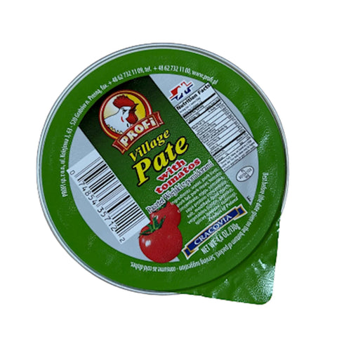 PATE VILLAGE W/TOMATOES 12/130GR PROFI N061G/112(6)