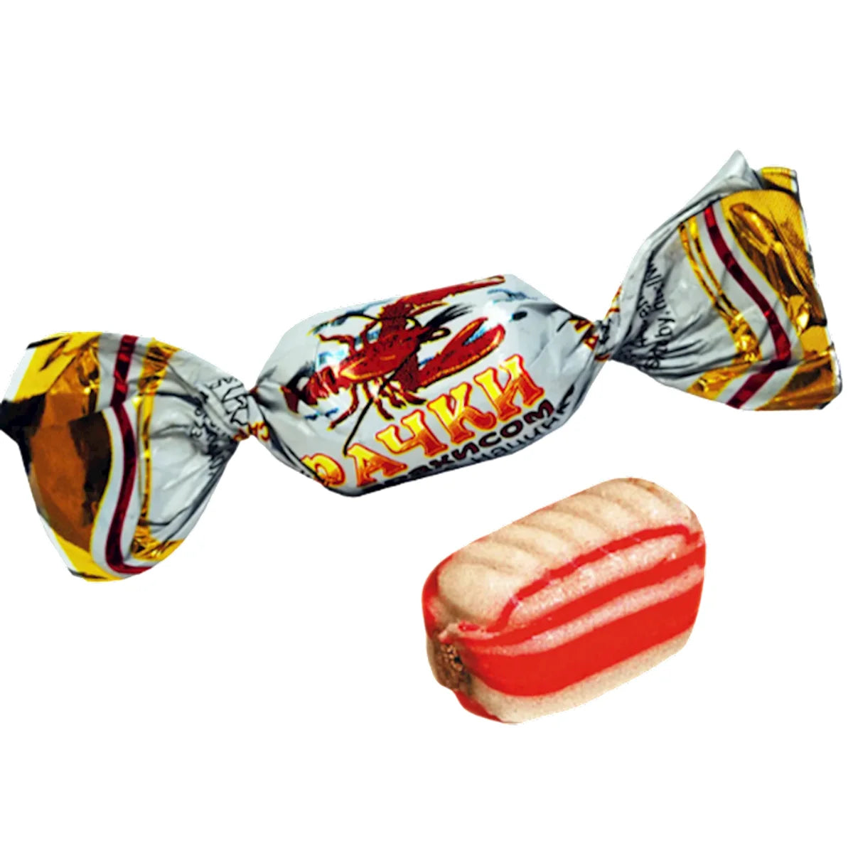 CANDIES LOOSE CARAMEL RACHKI W/PEANUTS 1/6.6LB SPARTAK N7334