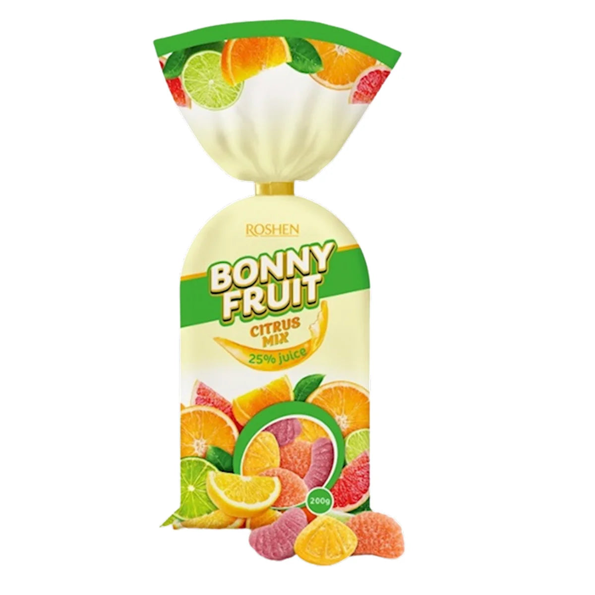 MARMELADE BONNY FRUIT CITRUS MIX 18/200GR ROSHEN N4254