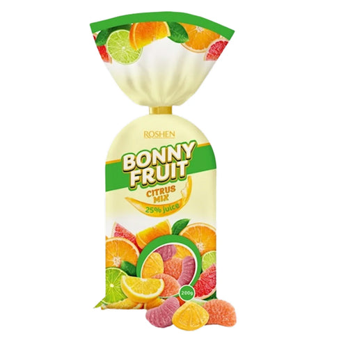 MARMELADE BONNY FRUIT CITRUS MIX 18/200GR ROSHEN N4254