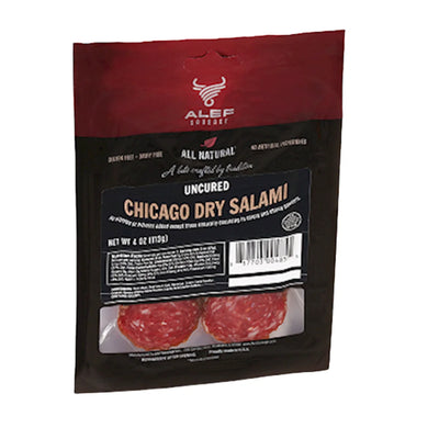 SALAMI DRY CHICAGO UNCURED SLICED 15/113GR  ALEF N52033-CHO/92089 (2)