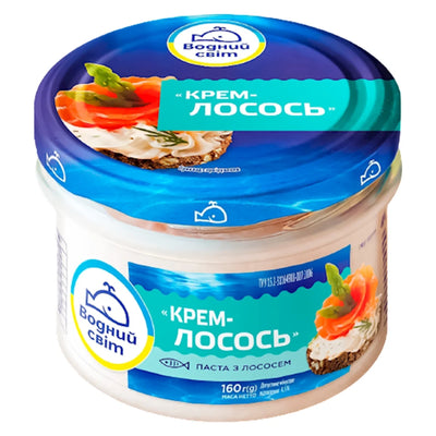 MOUSSE SALMON FRENCH STYLE GLASS 6/160GR VODNIY SVIT #17