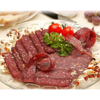 BEEF SUDJUK FLAT LONG 1/1.1LB GS DELI NGS99/90452