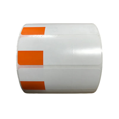 PRICE TAGS WITH ORANGE BOX(382 ROLL)  FOR ZEBRA  ZQ520 N2459137