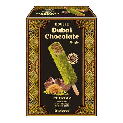 ICE CREAM DUBAI STYLE W/DARK CHOCOLATE 5PC 10/225GR BOUJEE DOVGAN N92190225