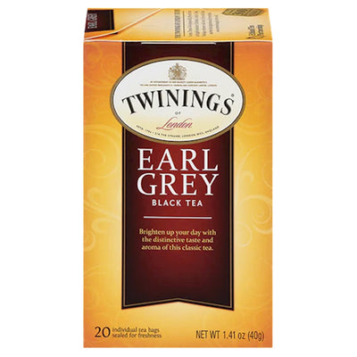 TEA TWININGS BLACK CLASSIC EARL GREY 6/(20X2GR) N5326