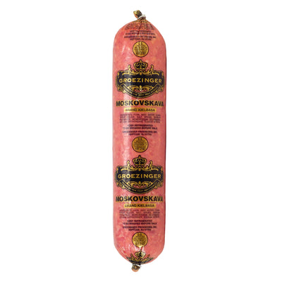 SALAMI MOSKOWSKAYA CHUBS V/P 1/1.4LB GROEZINGER  N91707/MOSKVAC