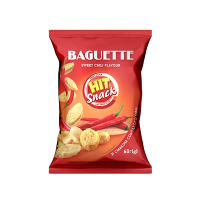 CROUTONS BAGUETTE CRISPY W/SWEET CHILI 30/60GR ZOLOTE ZERNO N503