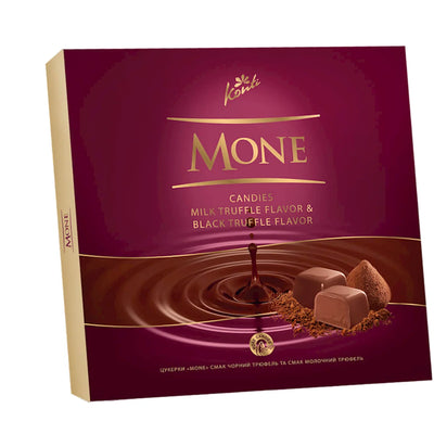 CANDIES BOXED ASSORTED MONE 12/155GR KONTI UKRAINE N5433