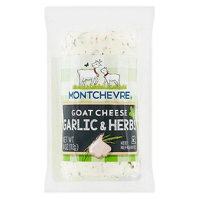 CHEESE GOAT W/GARLIC&HERBS MONTCHEVRE 12/114GR USA N1007679