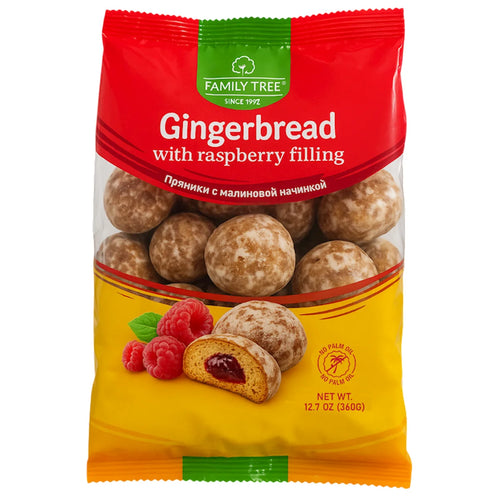 GINGERBREAD W/RASPBERRY FILLING 10/360GR FAMILY TREE N22