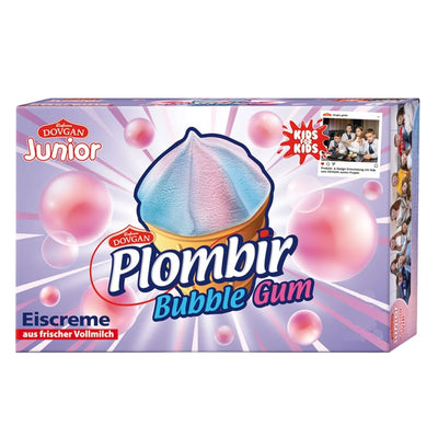 ICE CREAM PLOMBIR W/BUBBLE GUM FLAVOR 6/(5X120ML) DOVGAN N92680600