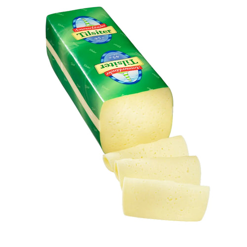 CHEESE TILSITER (HAVARTI) 45% LOOSE 4/6.5LB AMMERLANDER N10429