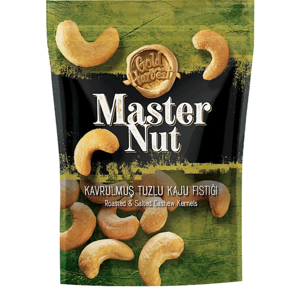 CASHEW ROASTED SALTED MASTER NUT 7/140GR GOLD HARVEST