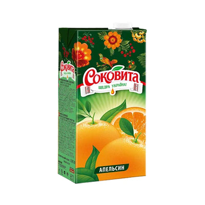 JUICE ORANGE 12/0.95L SOKOVITA