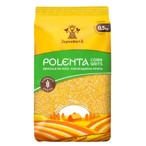 CORN GRITS (POLENTA) 10/500GR ZERNOVYTA