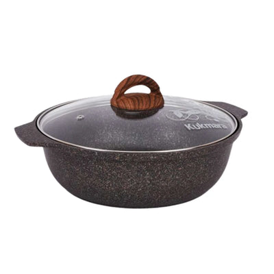 PAN W/GLASS LID GRANIT ULTRA 4/5L KUKMARA ZHGO52A