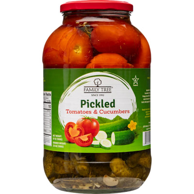 PICKLED TOMATOES&CUCUMBERS 6/1900GR FAMILY TREE N66