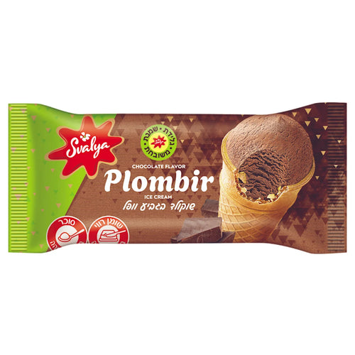 ICE CREAM PLOMBIR CHOCOLATE 42/120ML SVALIA N3837/375637