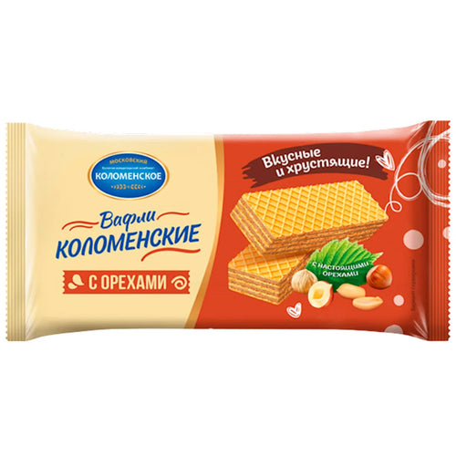 WAFFLES W/NUTS 20/200GR KOLOMENSKOE 1732/2053