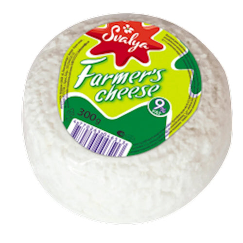 FARMER CHEESE CLASSIC 9% 6/300GR  SVALIA  LITHUANIA SV510