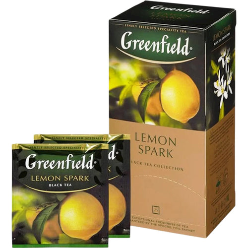 TEA BLACK LEMON SPARK 10/(25X1.5GR) GREENFIELD 0711-10