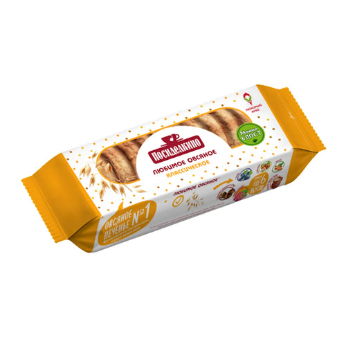 COOKIES OATMEAL CLASSIC 15/200GR POSIDELKINO RUSSIA N951