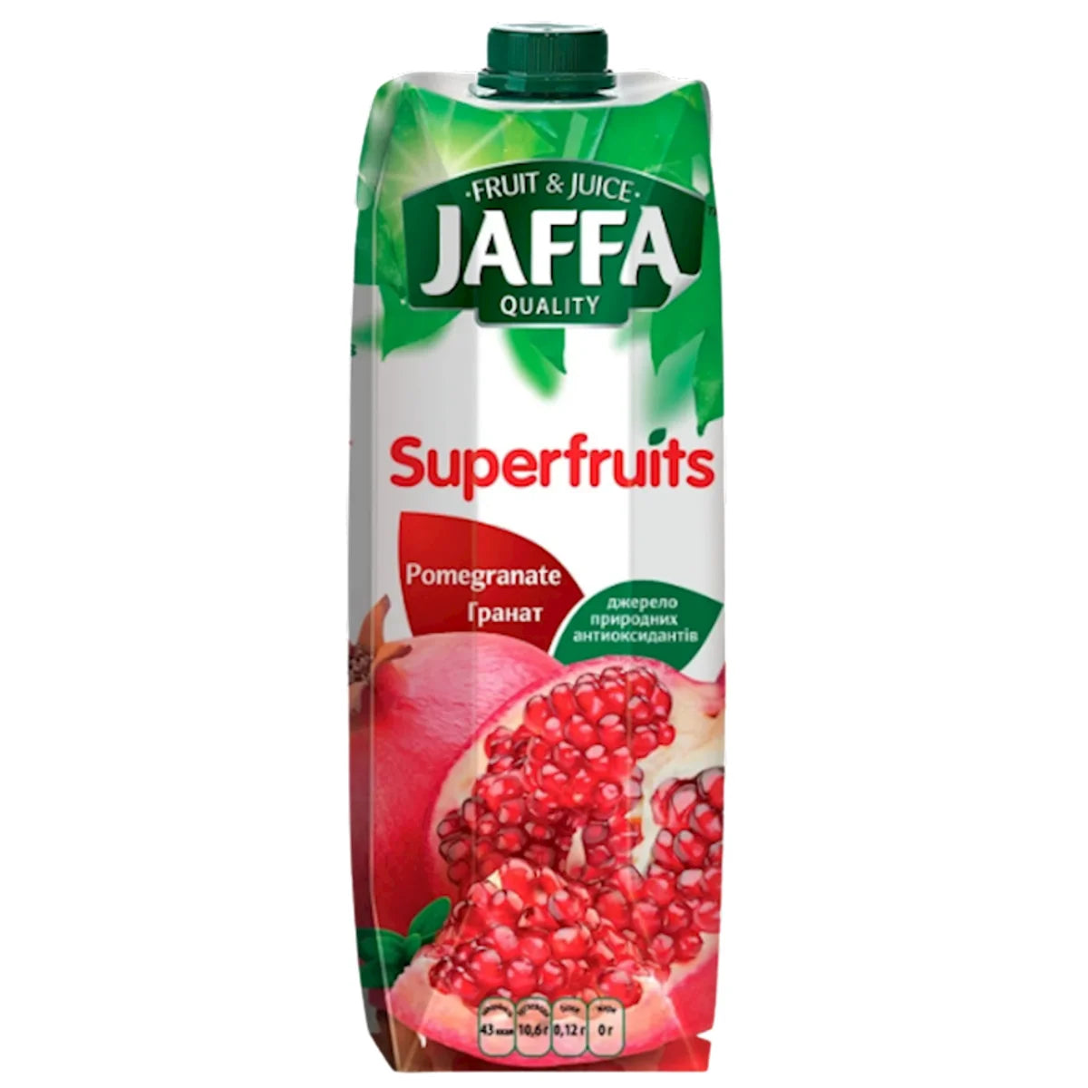 NECTAR POMEGRANATE & CHOKEBERRY SUPERFRUITS 12/0.95L JAFFA UKRAINE