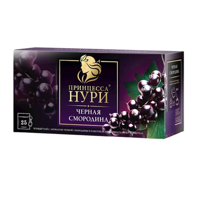 TEA BLACK W/BLACK CURRANT PRINCESSA NOORI 18/(25X1.5GR) N0254-18-1