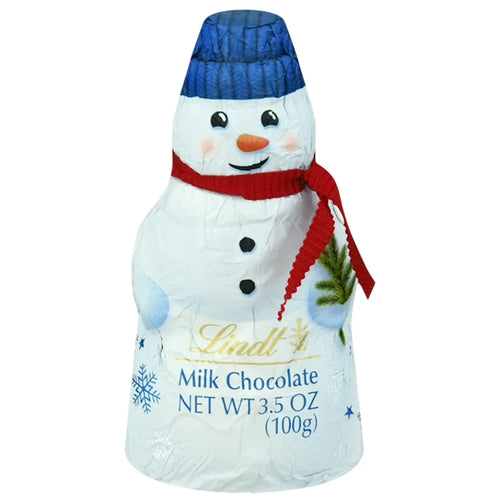 CHOCOLATE XMAS MILK SNOWMAN FIGURE 18/125GR LINDT N474073