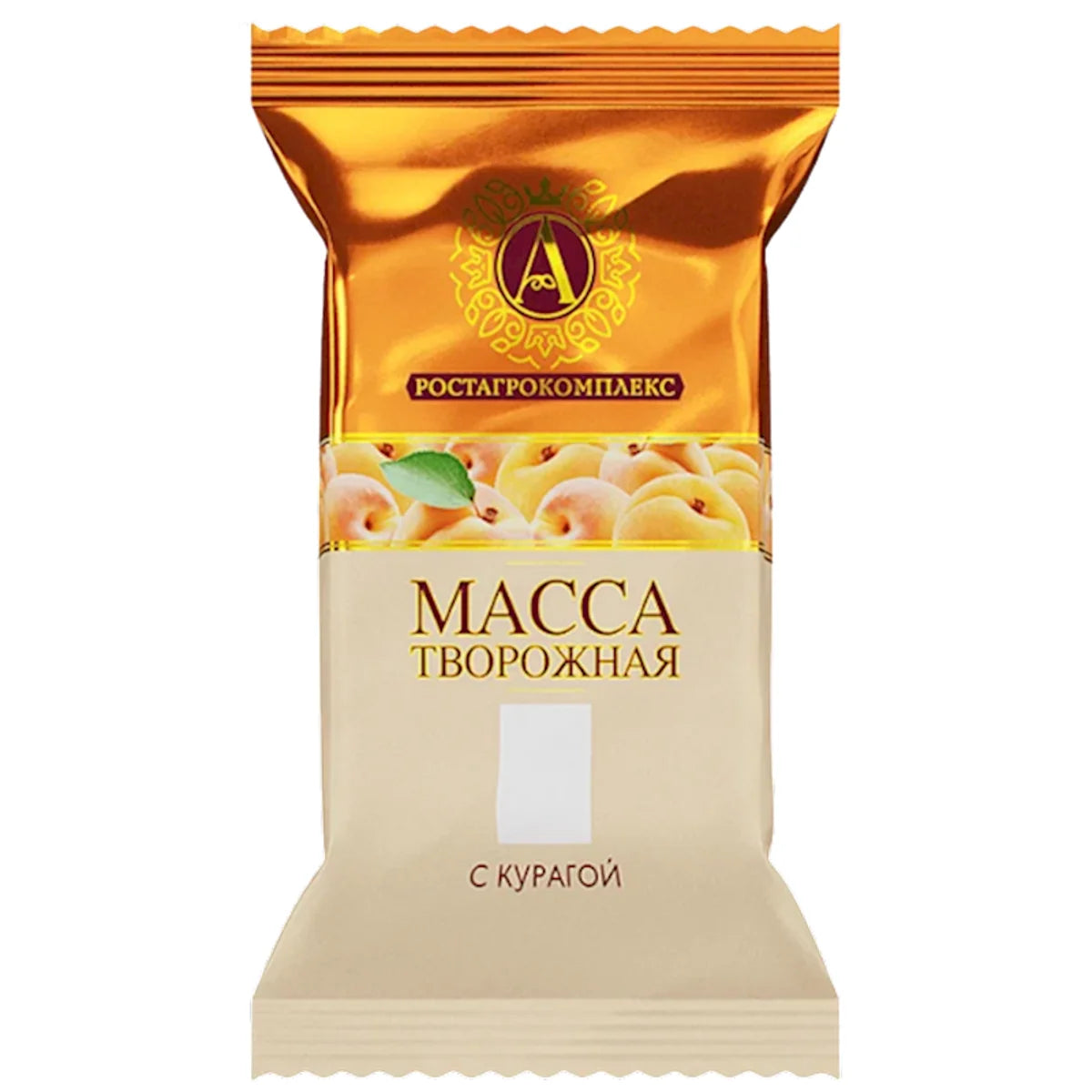 CHEESE MASSA SIROK W/DRIED APRICOTS 20% 6/180GR ROSTAGROKOMPLEX N8681