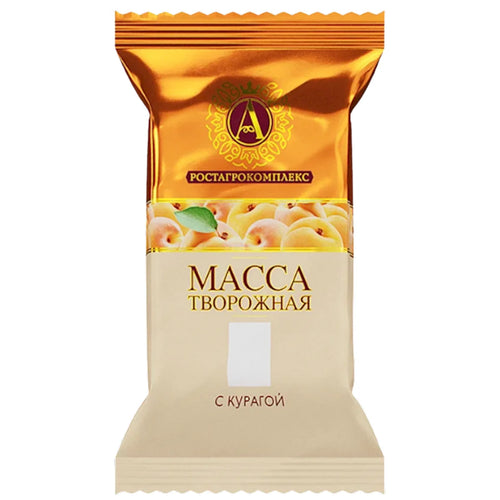 CHEESE MASSA SIROK W/DRIED APRICOTS 20% 6/180GR ROSTAGROKOMPLEX N8681