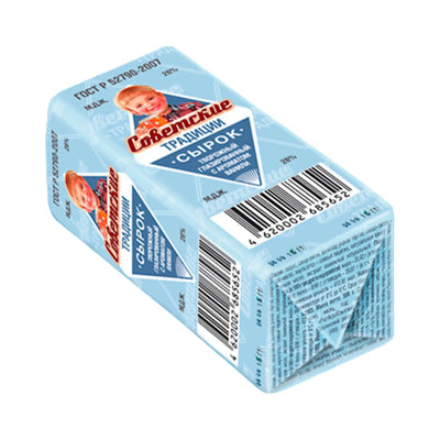 CHEESE BAR VANILLA  26% GLAZED 10/45GR SOVETSKIE TRADITSII N5650