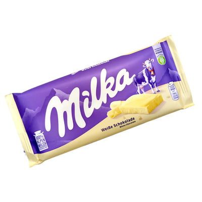 CHOCOLATE BAR WHITE 24/90GR MILKA GERMANY N4317299
