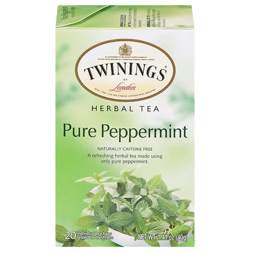 TEA TWININGS HERBAL PURE PEPPERMINT 6/(20X2GR) ENGLAND N06337