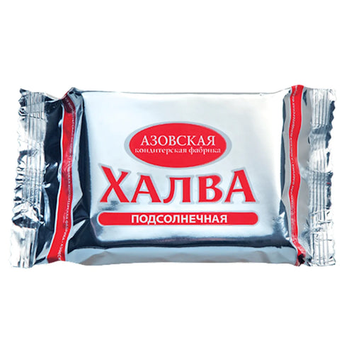 HALVA SUNFLOWER SILVER 16/350GR  AZOVSKAYA