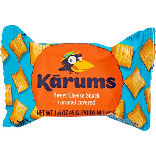 CHEESE BAR CARAMEL GLAZED 20/45GR KARUMS N51251