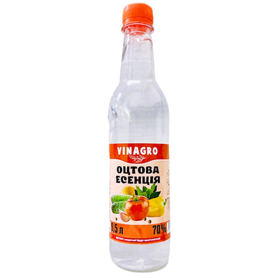 VINEGAR ESSENCE 70% 15/0.5L VINAGRO UKRAINE