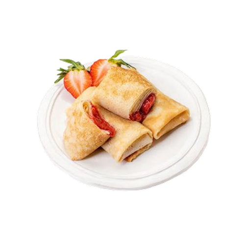 CREPES W/STRAWBERRY&CHEESE FILLING FROZEN 7/2.15KGX27PCS MAMA ADA'S